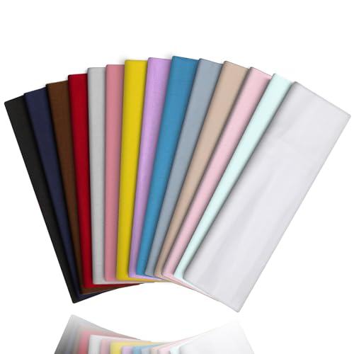 Headbands for Women 14PCS, Non Slip Sports Headband Elastic Soft Running Fashion Headband Absorb Sweat Headbands for Adults Men Women for Working Out, Travel