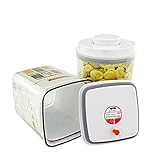 Food Storage Set, PYRUS FDA Approved BPA Free Food Storage Containers 1.6-Quart for Milk Powder, Fruit, Medicine and Nuts(2PCS)