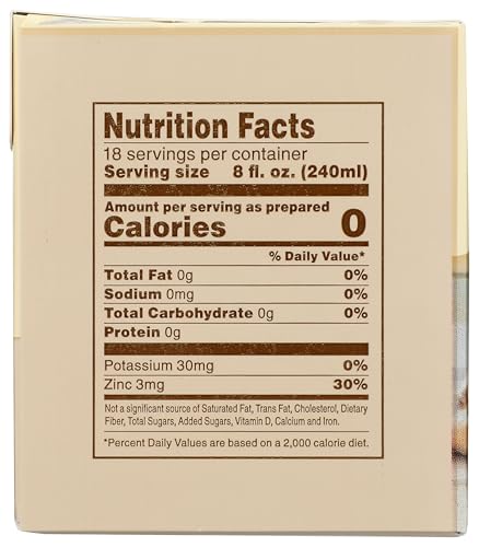 BIGELOW TEA, GINGER HONEY PLUS ZINC (CAFFEINE FREE), 18 COUNT