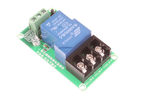 image for NOYITO 30A 1-Channel Relay Module High Low Level Trigger With Optocoup