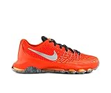 Nike Youth Boys KD 8 Basketball Shoes Orange/Grey