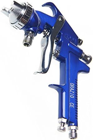 ORAZIO Air Paint Spray Gun, 1000ml Capacity 1.8mm Nozzle High Pressure Large Volume Suction Feed 221265, Multicolor - Image 4