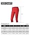Yogareflex Women's Tummy Control Active Tights Yoga Running Pants Leggings Capris , Black , Small
