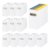 Tunnkit File Organizer, Cardboard File Box for