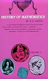 History of Mathematics, Vol. I (Dover Books on Mathematics) cover