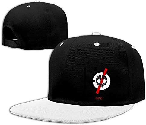 ZiWaeRzn Men Twenty One Pilots Skeleton Logo Fashion Basketball White Hats Adjustable Snapback