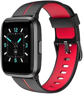 AIKELA Reloj inteligente rastreador de fitness para teléfonos Android y  iPhone compatible, reloj inteligente con medidor de oxígeno en sangre,  monitor de presión arterial, 5 ATM impermeable para natación, reloj de  fitness para mujer  - Amazon.com