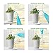 Puppy's Mom 12 Pieces Mini Garden Hand Transplanting Succulent Tools Miniature Planting, Set for Indoor Fairy Care, Potting, Cactus, Houseplant, Bonsai Tools,Bonsai Kit (Blue)
