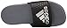 adidas Unisex-Child Adilette SC Sandal, Core Black/Matte Silver/Vista Grey, 3