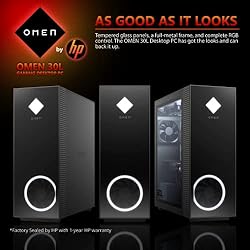 HP OMEN Gaming Desktop Tower 30L i9-10850K W/Liquid