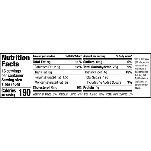 LARABAR MINT CHIP BROWNIE, GLUTEN FREE VEGAN FRUIT & NUT BAR, 16 CT