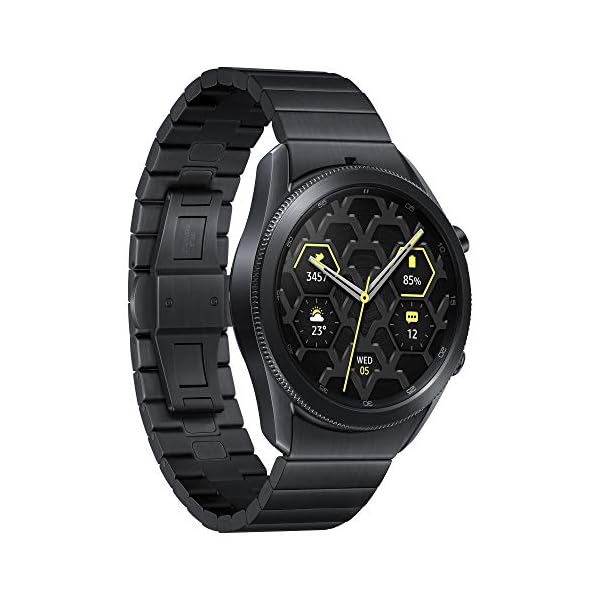 Samsung-Galaxy-Watch-3-Titanium-45-mm-Bluetooth-Smart-Watch-Mystic-Black-UK-Version Samsung Galaxy Watch 3 Titanium 45 mm Bluetooth Smart Watch - Mystic Black (UK Version)