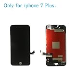 7 Plus Screen Replacement,Compatible 7 Plus 5.5 inch LCD Replacement Screen with 3D Touch Screen Digitizer Fram Assembly Full Set + Free Tools (Black)