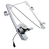 Diften 125-A1200-X01 - New Window Regulator Glass Passenger Right Side Front with motor RH Hand