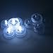 Weanas 12x White LED Submersible Tea Light Tealight Candles with Remote Control Replaceable Coin Battery Underwater Waterproof Lamp One Dozen for Christmas Birthday Wedding Party Occasion Use(12, White)