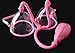 HenMerry Dual Vacuum Suction Cup Breast Enlargement Pump Set (Pink- Electric Pump)