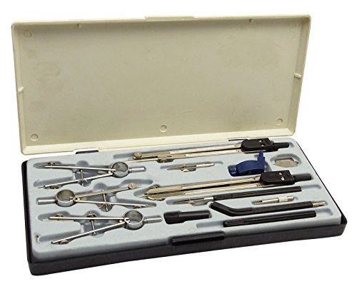 Technosigma Mathematical Plastic Instruments Geometry Set Case - Choose Pack