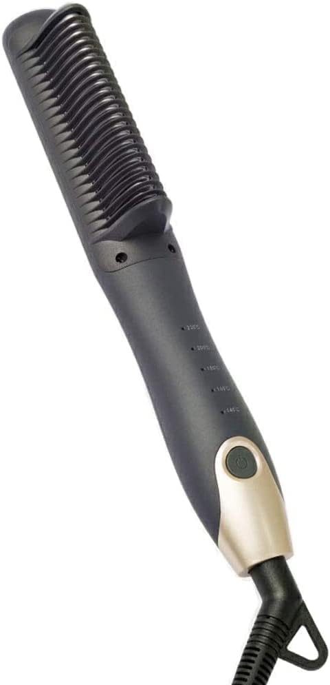 【挟まないから簡単×ダメージレス】【肌に触れない安全設計】【60秒で温まるから忙しい朝の時短に】ヒートブラシ コームヘアアイロン2 コームアイロン ヘアアイロンブラシ 【海外対応】【自動OFFで消し忘れても安心】サラつやストレート アゲツヤ商品画像