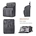 bag in bag Multi-functional Contrast Bag Shoulders Bag Rucksack Insert Backpack Organizer,Black