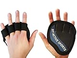 Fit Active Sports Workout Gloves for Pull Ups, Extra Gym Grips, Cross Training, & Grip Pads - Rubber Padding to Avoid Calluses - Suits Men & Women - Super Tight Grip