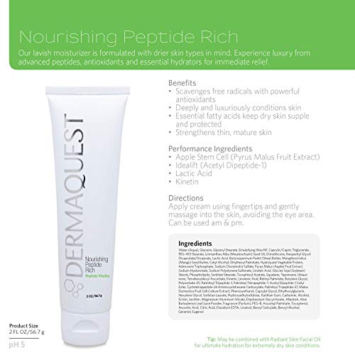 dermaquest nourishing peptide rich