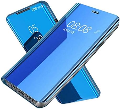 SmartLike Mirror Flip Cover Case for Oppo Reno 10x Zoom - Blue