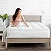 Bare Home Twin Extra Long Microplush Mattress Topper - Pillow Top Reversible - Mattress Cover - Dual Sided All-Season - 8