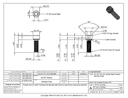 Allied Titanium 0016764, (Pack of 10) 1/4-28 X 3/4