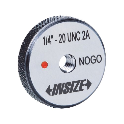 INSIZE 4121-5C1N American Standard Thread Ring Gage, NOGO, 2A, ANSI B1.2, 5/8-11 UNC