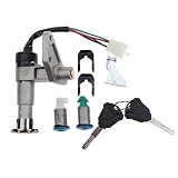 GOOFIT Ignition Switch Key Set for GY6 150cc Chinese Scooter Moped