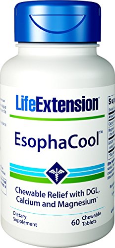 Life Extension EsophaCool, 60 Chewable Tablets