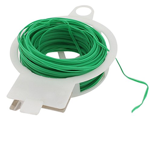 uxcell 30Meters 98Ft 98Feet Twist Tie Reel Plant Tie-Line Spool Green