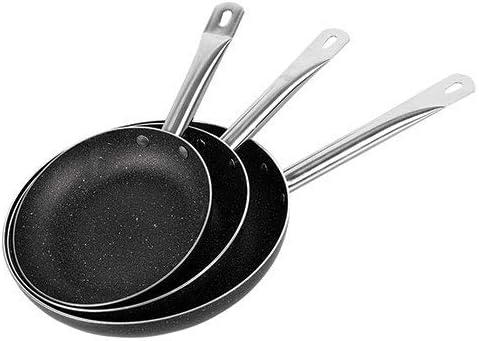 Amazon Com Granite King Non Stick Fry Pan 3 Piece Set 8 9 5