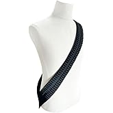 Tactical 100 Rounds 56"x3" Rifle Pistol Bullet Cartridge Bandoleer Ammo Belt Shell Holder Hunting Shooting for .357 7.62x39mm .38 .410 30-30 .270 9mm