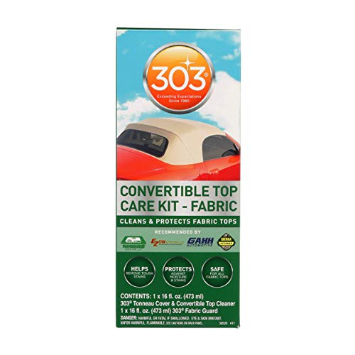 303 30520 Convertible Fabric Top Cleaning And Care Kit Cleans And Protects Fabric Tops Includes 303 Tonneau Cover And Convertible Top Cleaner 303 Fabric Guard In Dubai Uae Whizz Convertible Top Cleaners