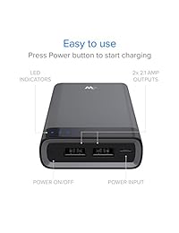 Cargador portátil inalámbrico, 6.000 mAh (Gris Espacio), Gris (Space Grey)