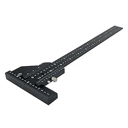 LC LICTOP Black T Type Woodworking Multifunction