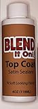 Top Coat Satin Finish Sealer Furniture Leather Max Use For All Leather Sealing and Leather Max Kits