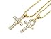Fashion 21 Egyptian Iced Out Ankh, Cross Pendant 20