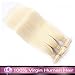 613 Blonde Virgin Hair Straight human hair 16 18 20 inch, Pack Of 3,100g/Bundle,Honey Blonde Brazilian Hair Weave,7A Blonde Human Hair boundles