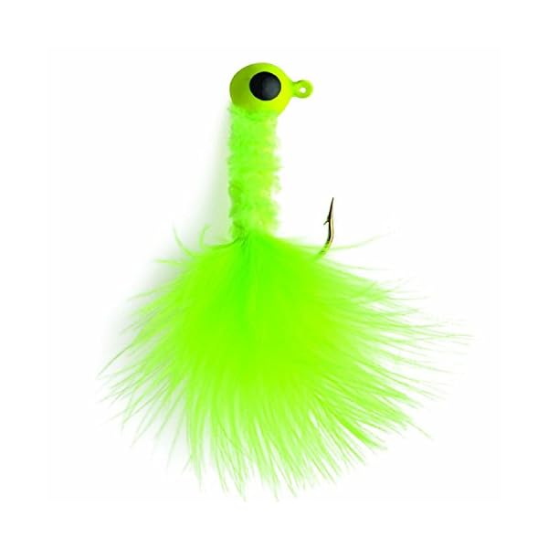 Shaddock-Fishing-30-Pack-Fishing-Crappie-Jigs-Fishing-Hard-Lure-Accessory-Bass-Pike-Walleye-Feather-Lead-Head-Hook-Rubber-Marabou-Jigs-for-Ice-Fly-Fishing