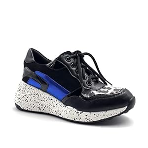 41CVZgb8gpL. SS300 Angkorly - Zapatillas Moda Zapatilla - Sneakers Tennis Streetwear Sportwear Mujer Cargado Efecto Piel de Serpiente pitón… 41CVZgb8gpL. SS300