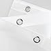 mDesign Waterproof, Heavy Duty Premium Quality 10-Guage Vinyl Shower Curtain Liner for Bathroom Shower and Bathtub - 72