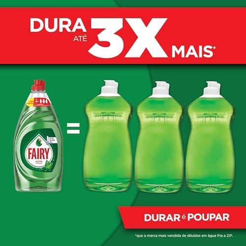 Ultra Poder Original Líquido Lavavajillas 4 x 900ml