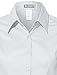 LE3NO Womens Lightweight Cotton Sleeveless Button Down Shirt,White,X-Large