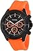 Fossil Retro Traveler Chronograph Silicone Watch - Orange Ch2873