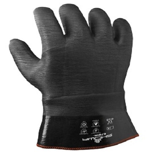Showa Gloves BST6781R-10 Insulated Neo Grab 6781R Glove, Size: 10, Black