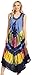 Sakkas 10SE Tasanee Caftan Tank Dress/Cover Up - Blue - One Size