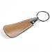 Cosmos ® Shoe Horn Travel Shoehorns with Keychain Key Ring (Brown)