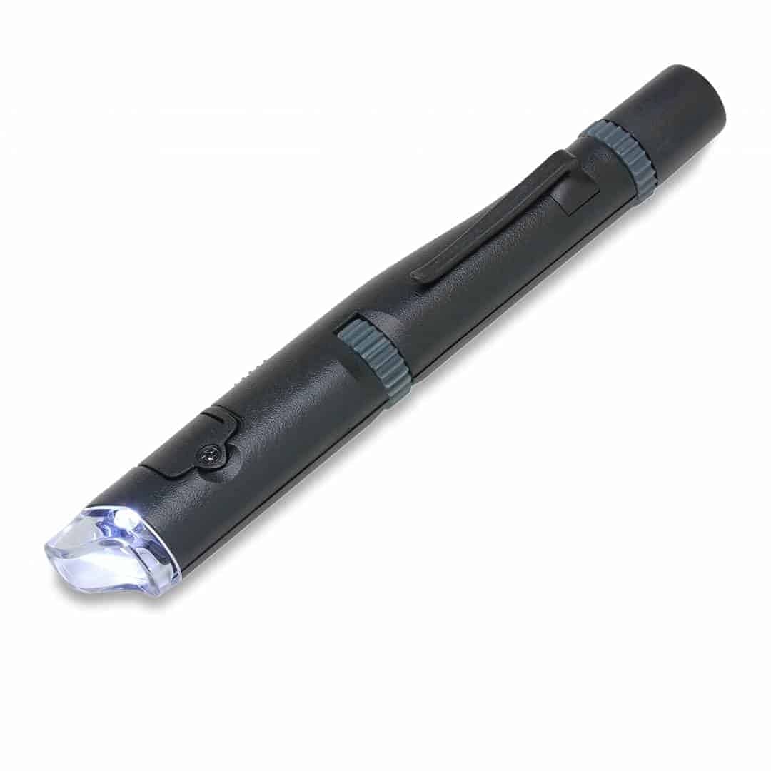 Carson MP-300 Portable LED Lighted 24-53x Pen Microscope